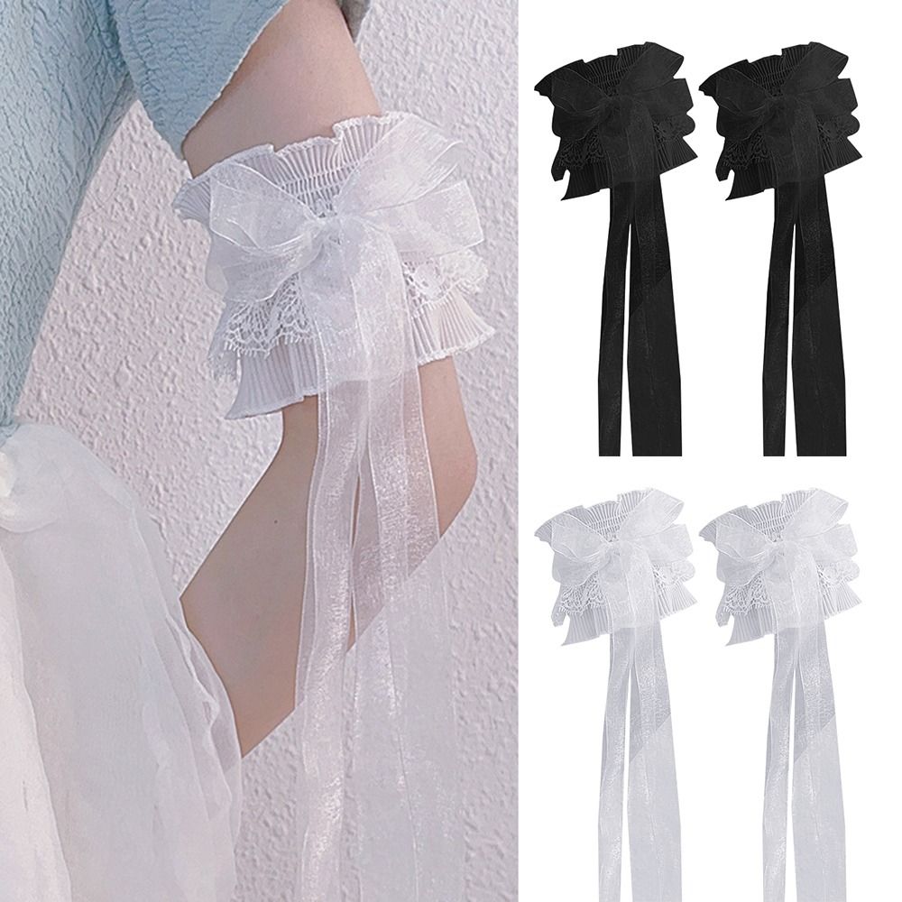 Lace Ribbon Trim - Ocieplacze na ręce Rękaw na ramię