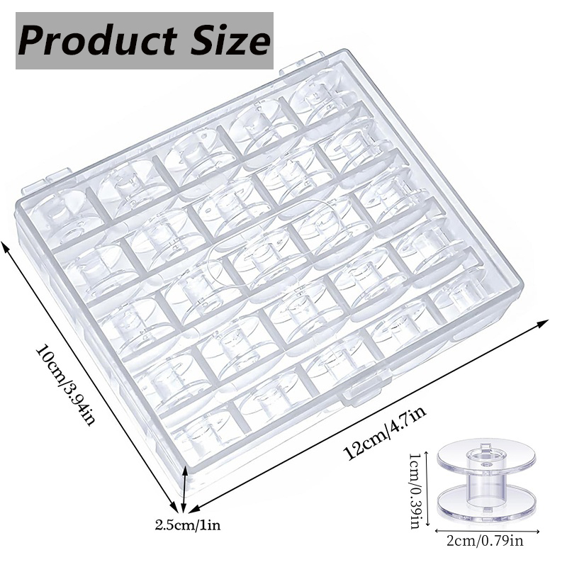 25 szt. Zestaw szpulki do nici – Craft Embellishment Storage recenzja i cena