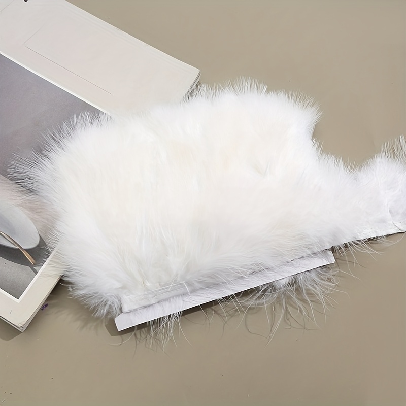 Puszyste pióra indycze, frędzl – Feather Trim Marabou recenzja i cena