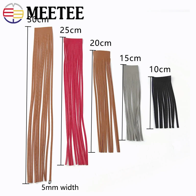 1 metr Meetee 10-30cmX5mm PU s – Fringe Ribbon Sewing recenzja i cena