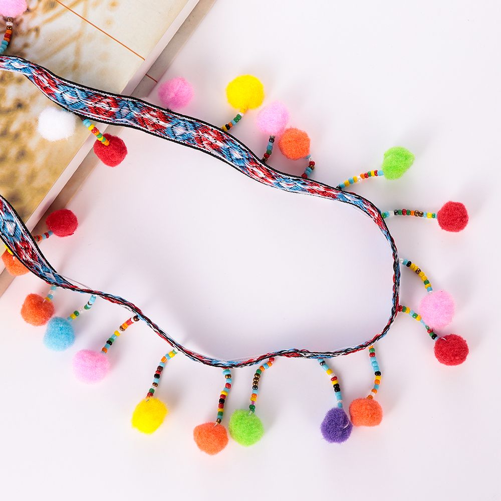 1 jard bohema frędzle koronki  – Lace Ribbon Trim recenzja i cena