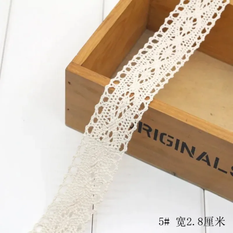 Bawełniana koronka w kolorze k – Lace Ribbon Trim recenzja i cena