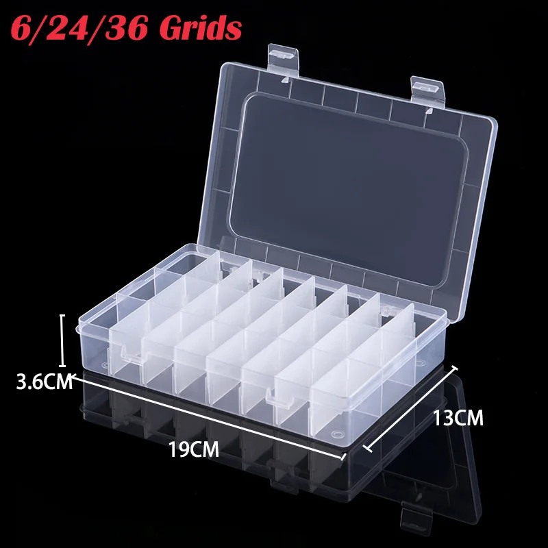 6/24/36 siatki plastikowe pude – Craft Embellishment Storage recenzja i cena