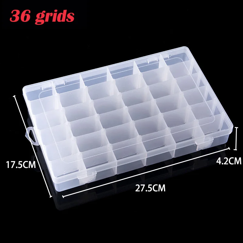 6/24/36 siatki plastikowe pude – Craft Embellishment Storage recenzja i cena