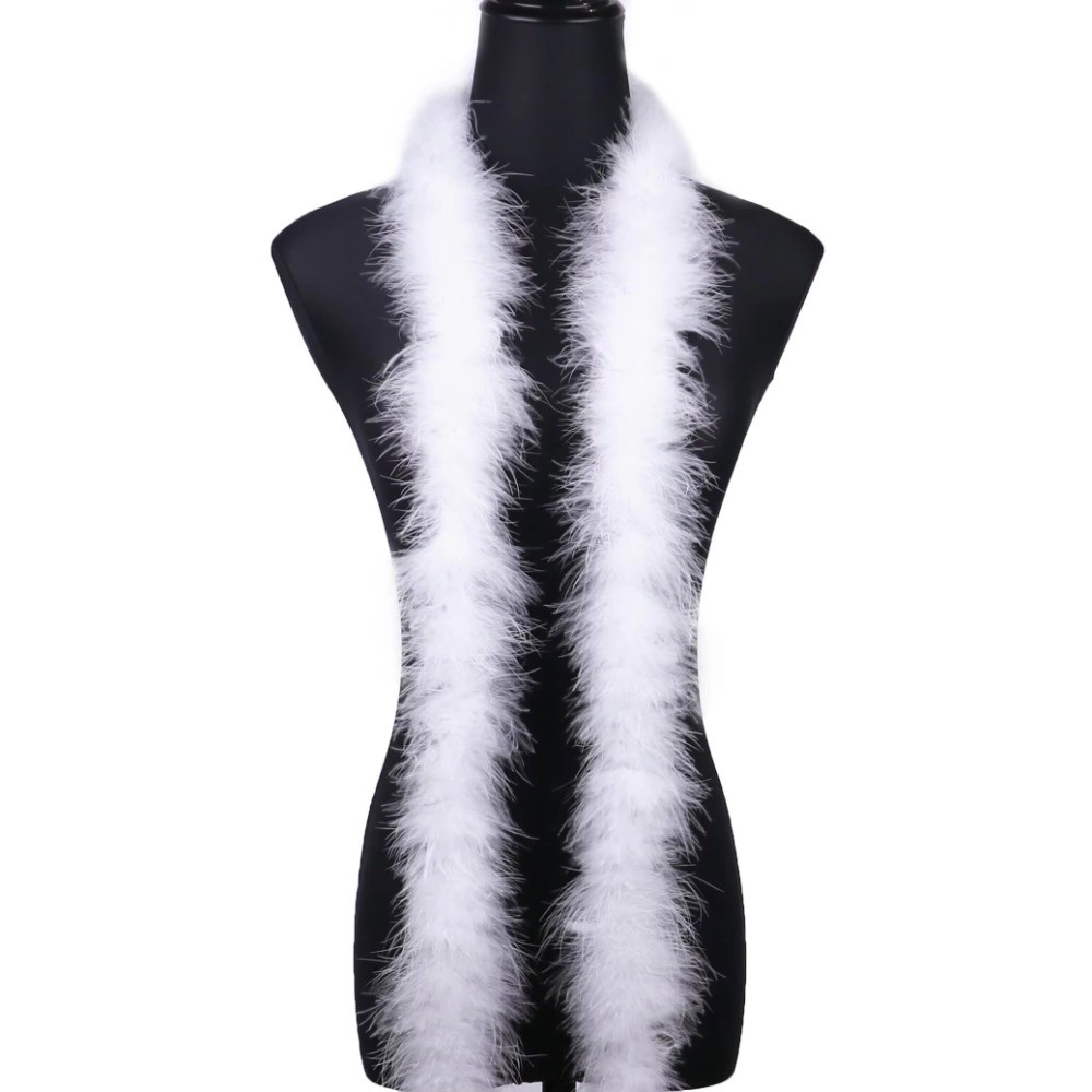 2-metrowa boa z piór marabuta, – Feather Trim Marabou recenzja i cena